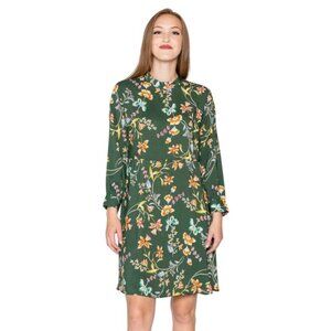 Anthropologie Velvet by Graham & Spencer Juliet Dress Print Mini Long sleeve S